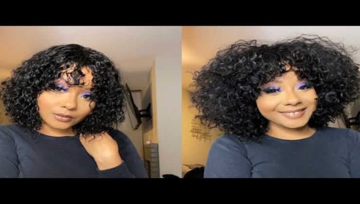 How to Rock a Curly Wig with Bangs from Luvme Hair?